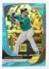 2020 Panini Prizm Carolina Blue Mitch Haniger Seattle Mariners #250