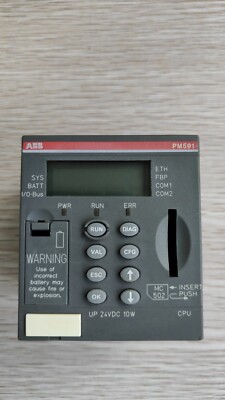 ABB PM591-ETH 1SAP150100R0170 processor module