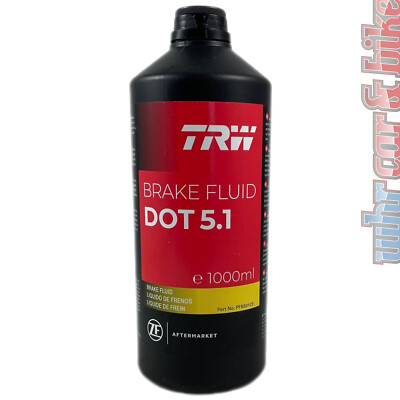 TRW Bremsflüssigkeit DOT 5.1 1L 1000ml Brake Fluid Auto Motorrad NFZ