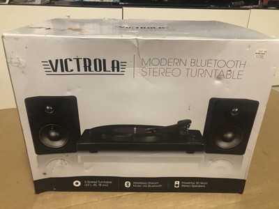 victrola modern bluetooth stereo turntable