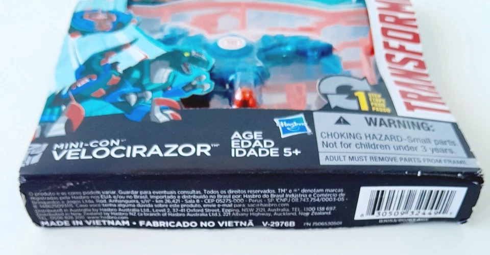 Transformers Robots In Disguise (2014) Mini-Con Velocirazor Figure - Image 3 of 4