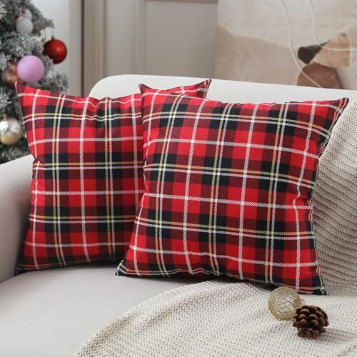 Christmas Pillow Covers 18x18 inch Set of 18