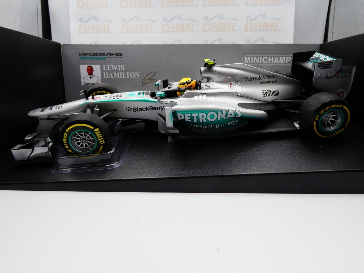 F1 ミニカー メルセデス W04 ハミルトン中国GP 2013