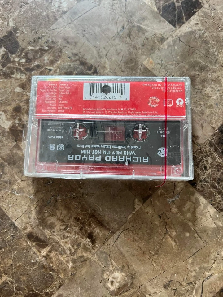 Who Me? I'm Not Him by Richard Pryor Cassette Tape Nov 1994 PolyGram New Sealed - Image 2 of 4