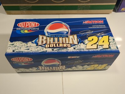 ACTION Jeff Gordon #24 DUPONT / PEPSI BILLION DOLLAR 2003 DieCast NASCAR 1:24