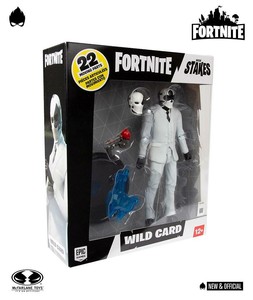 Fortnite High Stakes Action Figure Black Wild Card Ebay