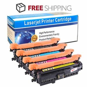 Compatible High Yield 507A 3-Pack CE401A CE402A CE403A Printer Toner Cartridge use for HP M551dn M551n M551xh M575dn Printers C+Y+M 