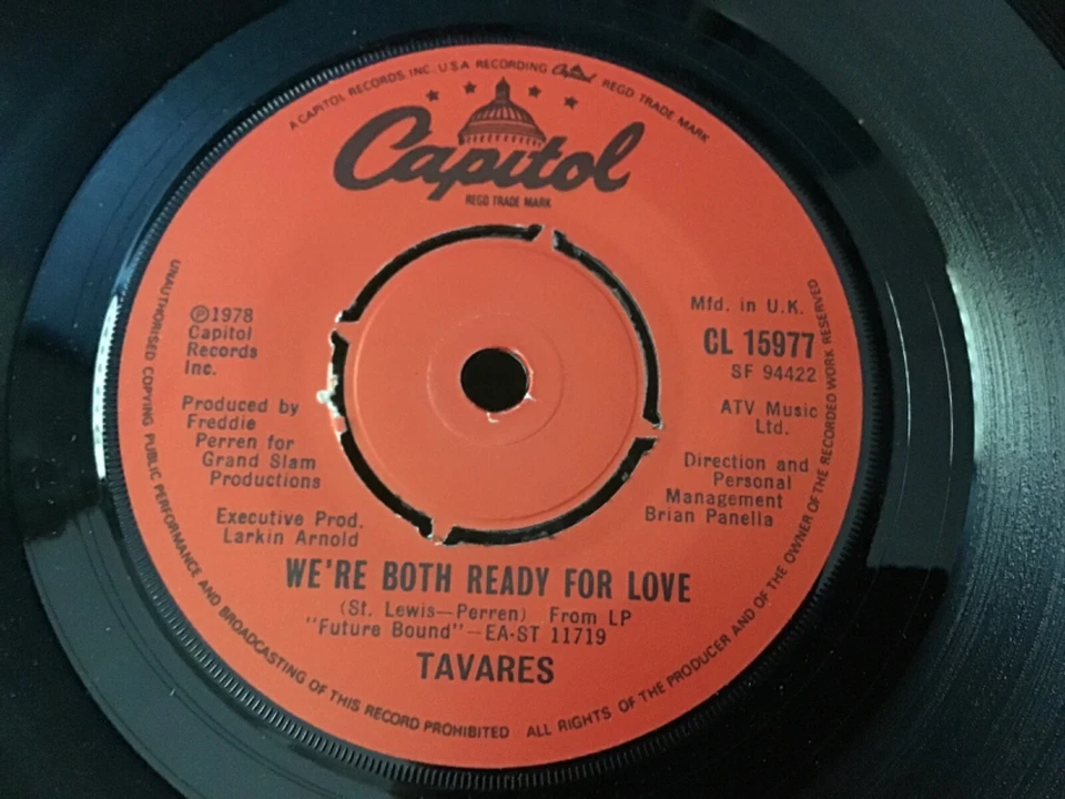 TAVARES . MORE THAN A WOMAN  from the film Saturday night Fever . MINT NEW 1977 - Image 2 of 2