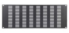 <!--F#f_0-->Rack Blanking Panel W/ Vents & Cage Nuts Powder Coated Steel Metal 4RU 19