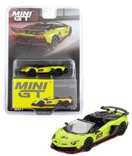 Mini GT 1:64 Lamborghini Aventador SVJ 63 Roadster Verde Shock Diecast MGT00887