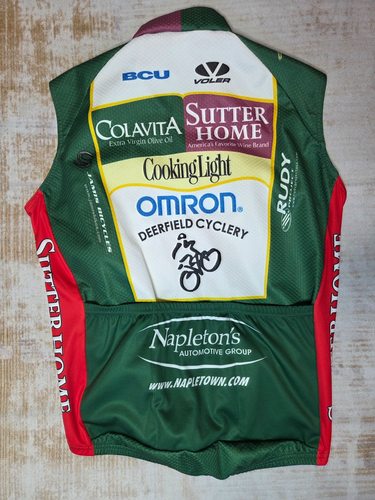 Voler Jersey Mens Large Made in USA Shirt Cycling Full Zip - Picture 2 of 8