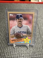 2020 Topps Series 2 Wade Boggs Topps 1985 35th Anniversary Gold Parallel /50 !