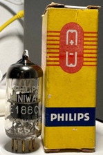 Philips SQ Herleen Holland E188CC/ECC88/6922 Gold Pin NOS Neu im Karton Code VR5 Δ6D2