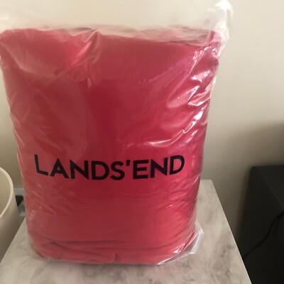 Lands' End Sherpa Fleece Throw Blanket 50