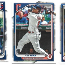 2024 Bowman Cleveland Guardians Jose Tena Rookie card