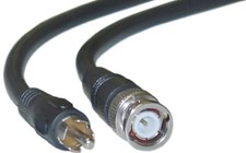 12ft Composite Video Cable, BNC to RCA 11X1-02112