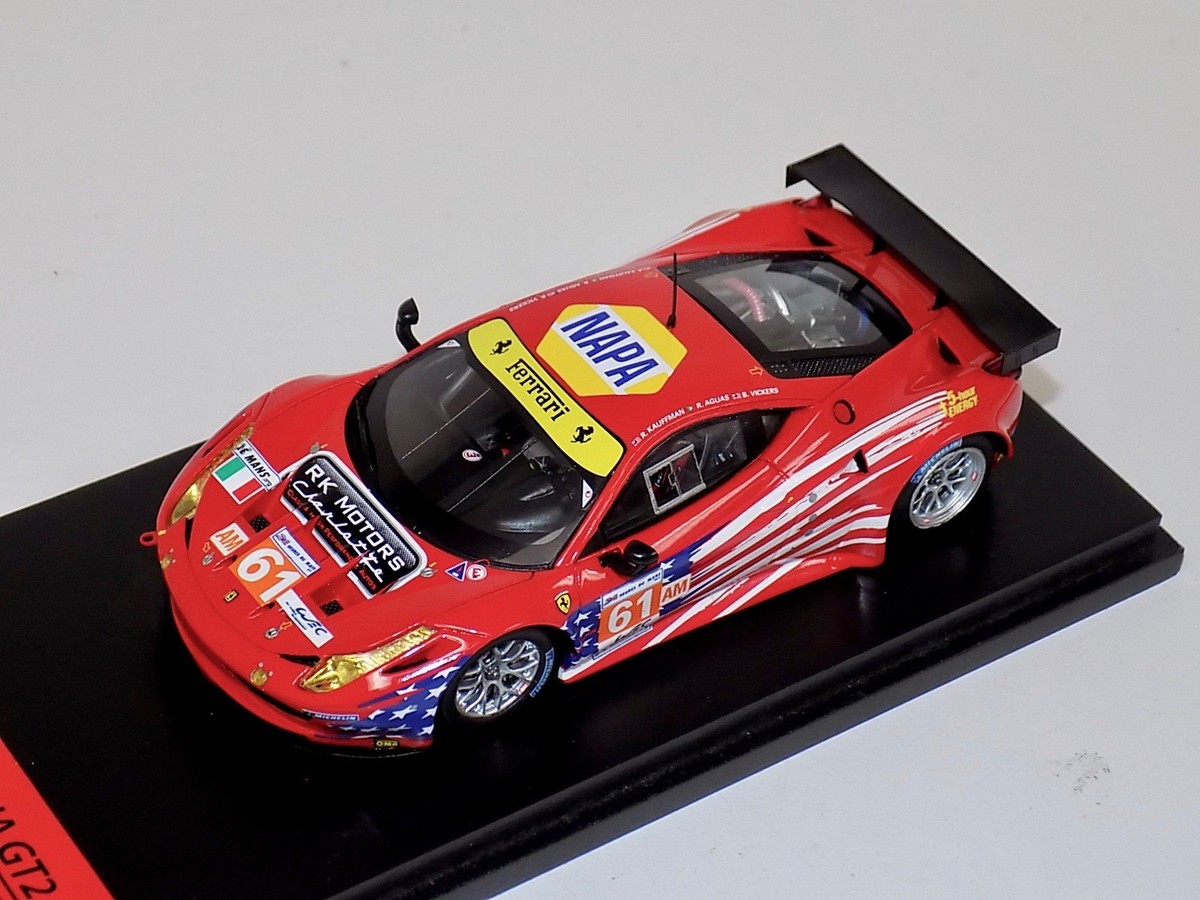 フジミ 1/43 フェラーリ 458 GT2 #61 ルマン24H 2013 フジミ 1/43 フェラーリ 458 GT2 #61 ルマン24H 2013 フジミ 1