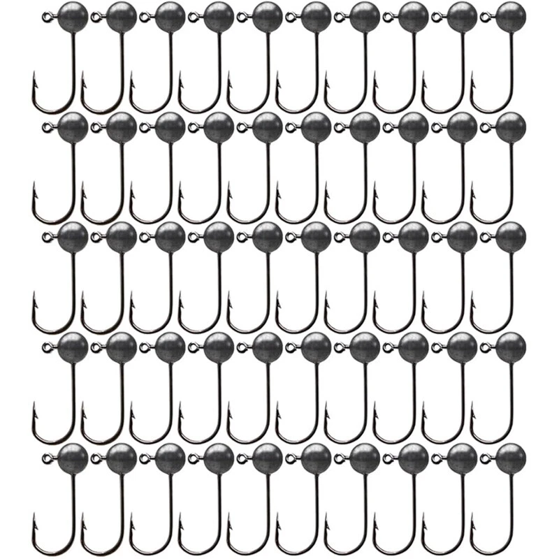 50 Têtes Plombées Garrett Outdoors 'Pony Head' - Peintes Avec œil Rouge Chrome - NEUF