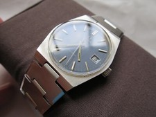 Unique Dial Omega Genève 136.0050 Integrated Bracelet Watch Unpolished Cal. 613