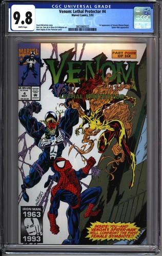 * VENOM Lethal Protector #4 CGC 9.8 Bagley 1st SCREAM Carnage App (3803860022) *