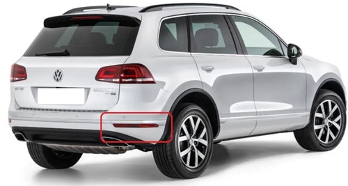 REAR BUMPER RIGHT LOWER SIDE REFLECTOR FITS Volkswagen Touareg 2014-2018 - Picture 5 of 5