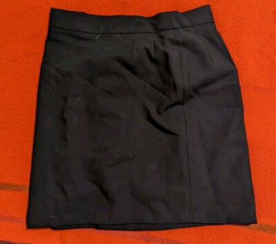 ESCADA Skirt Wool Size 34 Margaretha Ley Black Women's 