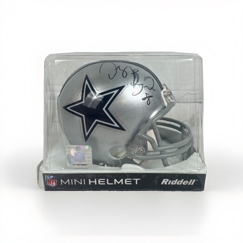 Riddell Dallas Cowboys NFL Official Mini Helmet Signed By Dez Bryant NEW