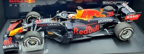 Minichamps 1/18 Scale 110 210833 Red Bull Honda RB16B F1 Verstappen French - Picture 3 of 5