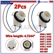 Arnés de luz de señal de giro de freno de enchufe de cable conector de enchufe de cable 2 piezas 3157 4157