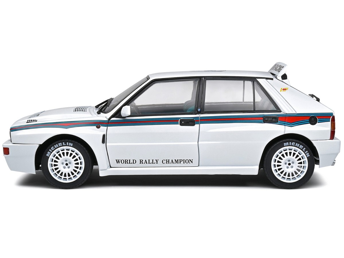 1992 LANCIA DELTA HF INTEGRALE EVO 1 MARTINI 6 WHITE 1/18 BY