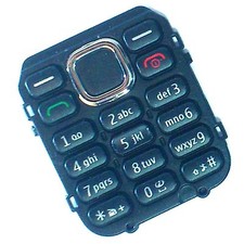 Nokia C1-02 front keypad keyboard number buttons keys Black C1 Genuine