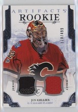 2017 Upper Deck Artifacts Rookies Silver Materials 178/499 Jon Gillies #167 2rd