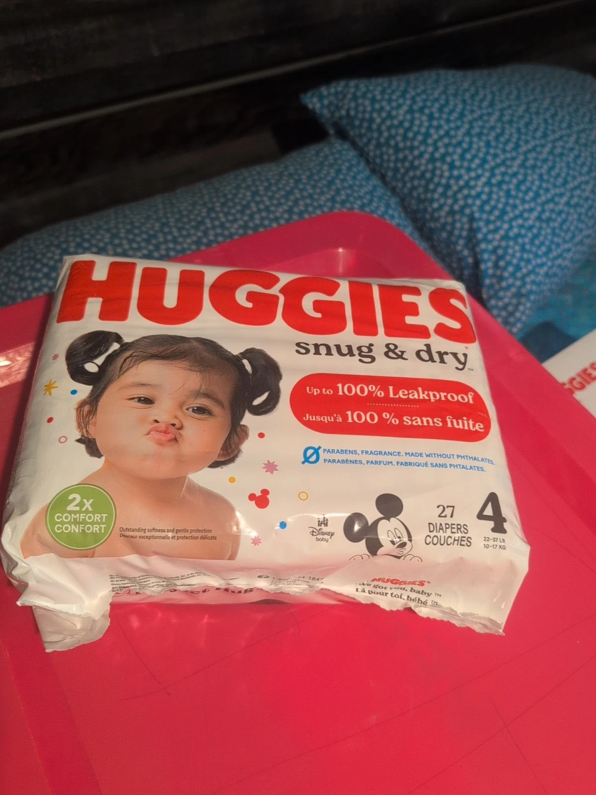 Huggies Snug & Dry Baby Disposable Diapers Huge Pack - Size 4
