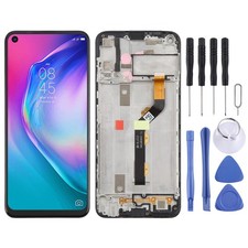 For Tecno Camon 15 Air CD6 CD6S TFT LCD Screen Digitizer Full Assembly w Frame