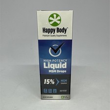 Happy Body Liquid MSM Drops 15% High Potency ...