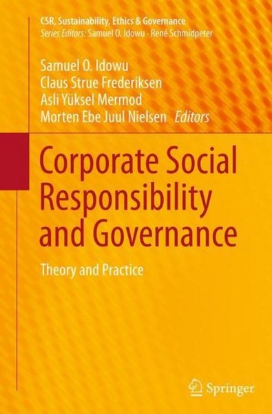 Corporate Social Responsibility And Governance Samuel O. Idowu-image