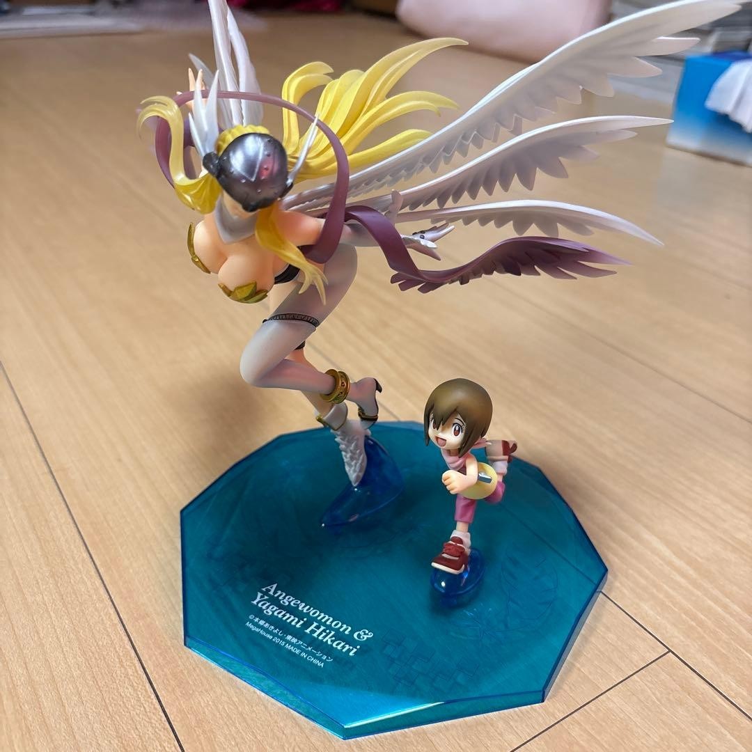 G.E.M. Series Digimon Adventure Angewomon & Hikari Yagami Figure