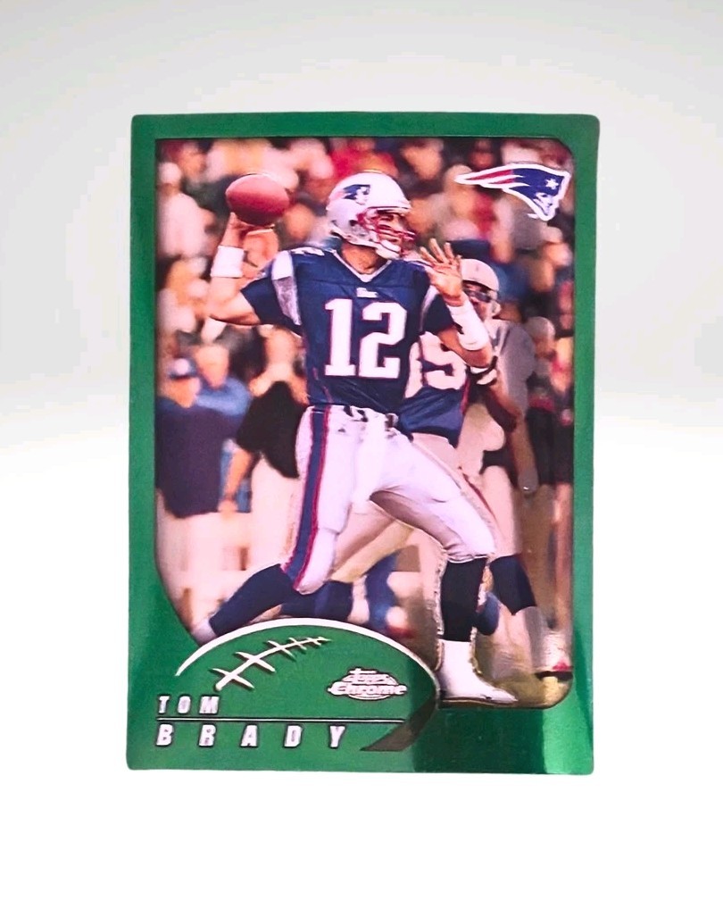 2002 Topps Chrome - Tom Brady #100