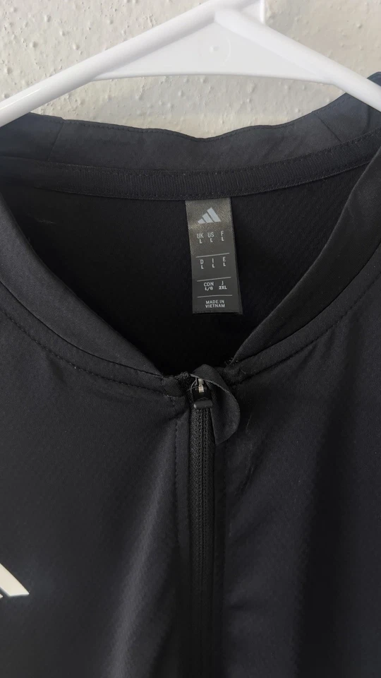 adidas Men's Cycling Jersey Size L - Image 3 of 4