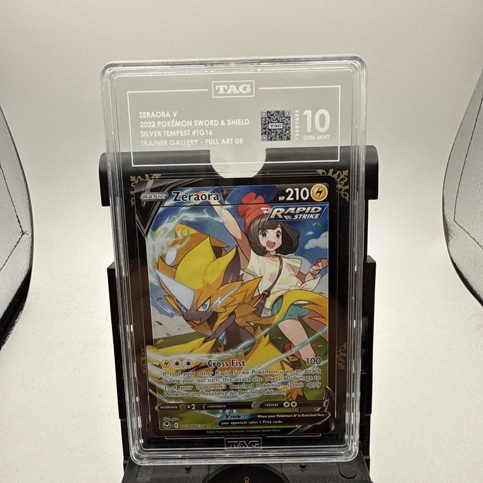 Zeraora V TG16 Swsh12: Sword & Shield - Silver Tempest Trainer Gallery TAG 10