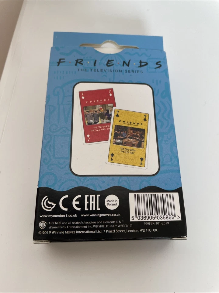 Spiele Quartett FRIENDS TV COMEDY Kartenspiel - NEU - SEALED - Bild 4 von 4