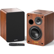 Bluetooth Bookshelf Speakers, 40W X 2 Powered TV S