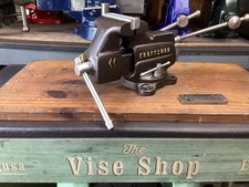 RESTORED VINTAGE CRAFTSMAN BENCH VISE   NEW 3 1/2 JAWS 17 LBS USA