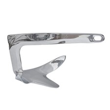 1kg Plow Shaped Marine Yacht Kayak Stainless Steel Boat Claw Anchor F4E9)