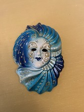 Maschera Veneziana da parete appendere ceramica 