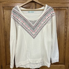 Maurice s Women s Oversized Lightweight Sweatshirt Sz M