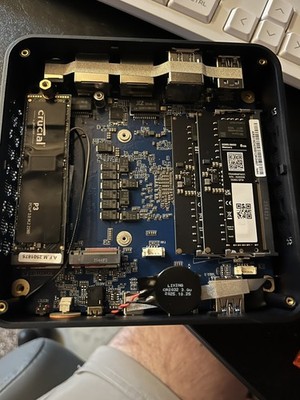 BOSGAME P3 Mix Mini PC, AMD Ryzen 5 7640HS 16Gb 5600Hz RAM, 1Tb SSD, Open Box