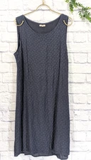 ITALY MADE🇮🇹Lina Tomei Linen Embroidered Shift Dress Size XL Beachy Lagenlook