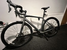 Trek Domane AL 2 D 43 Lithium Grey 24 54cm with lights, mudguards and lock