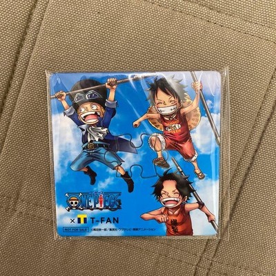 One Piece TCard Bonus Luffy Ace Sabo